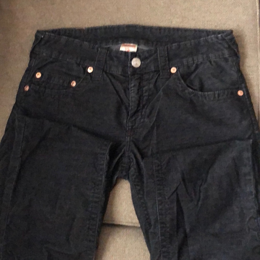 Barely worn True Religion Bobby corduroy jean